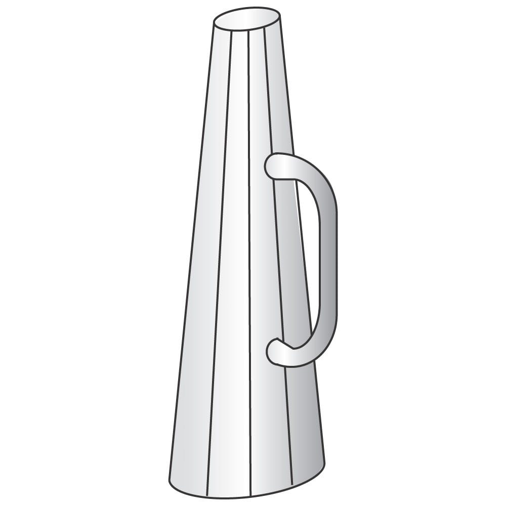 Funnel drainage boiling pan 150 litres