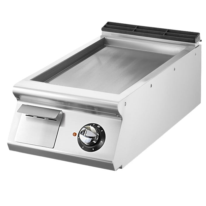 Electric griddle, top version, smooth plate