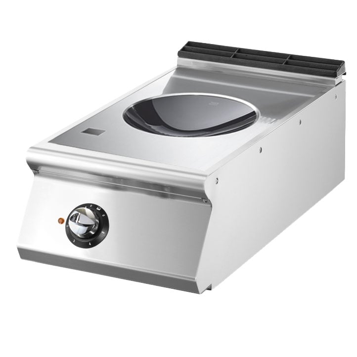 Induction wok, top version, 1 cooking zone 5 kW