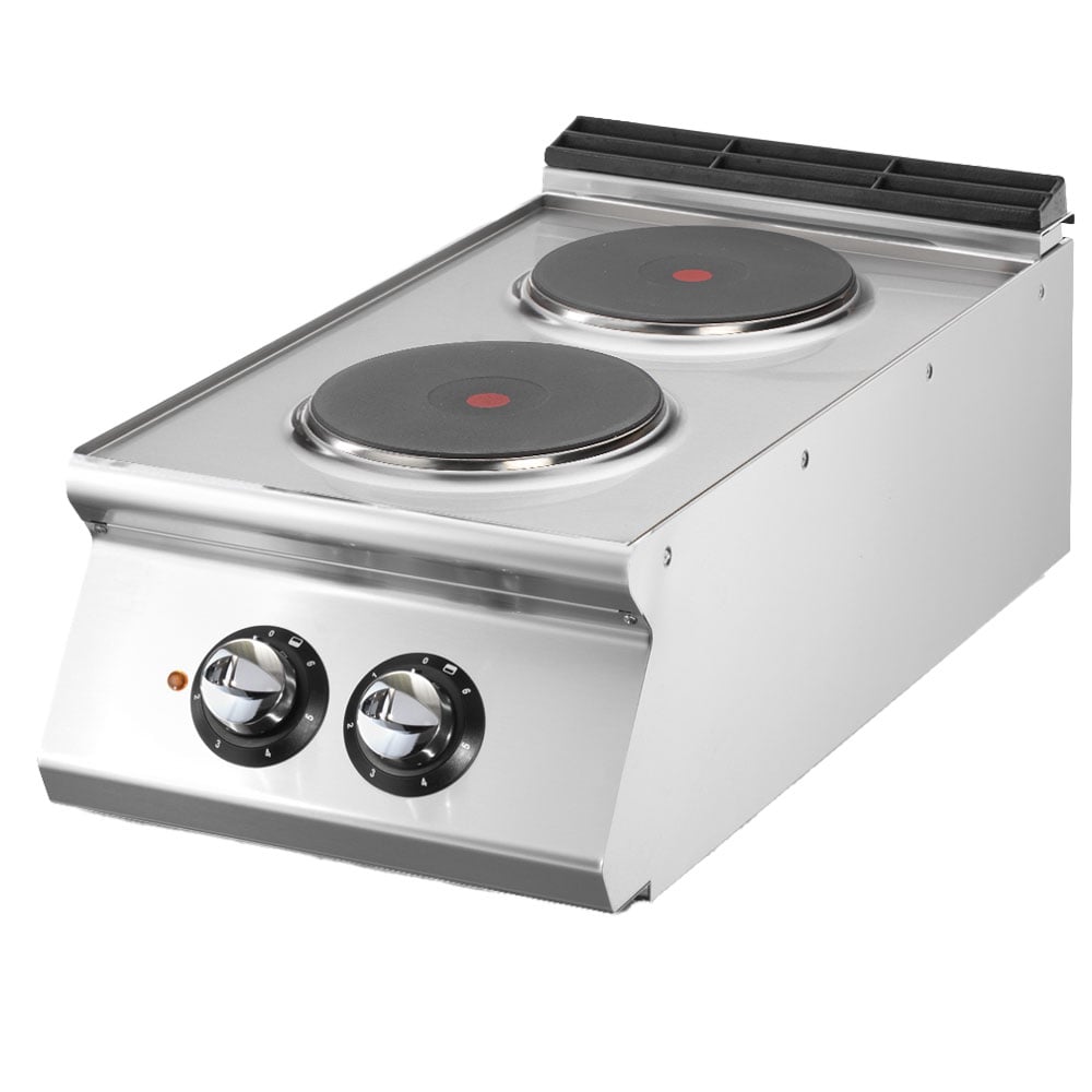 Electric range, top version, 2 hot plates