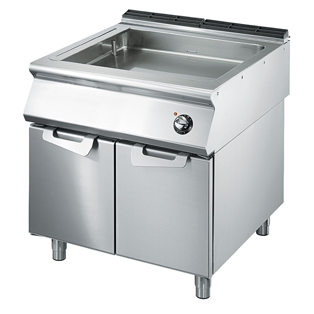 Electric multi-function bratt pan with doors, capacity 26 litres