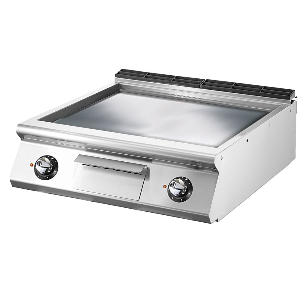 Electric griddle, top version, smooth plate
