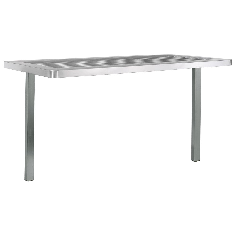 Tray holder structure, fixing on the worktop L=  4500÷5000