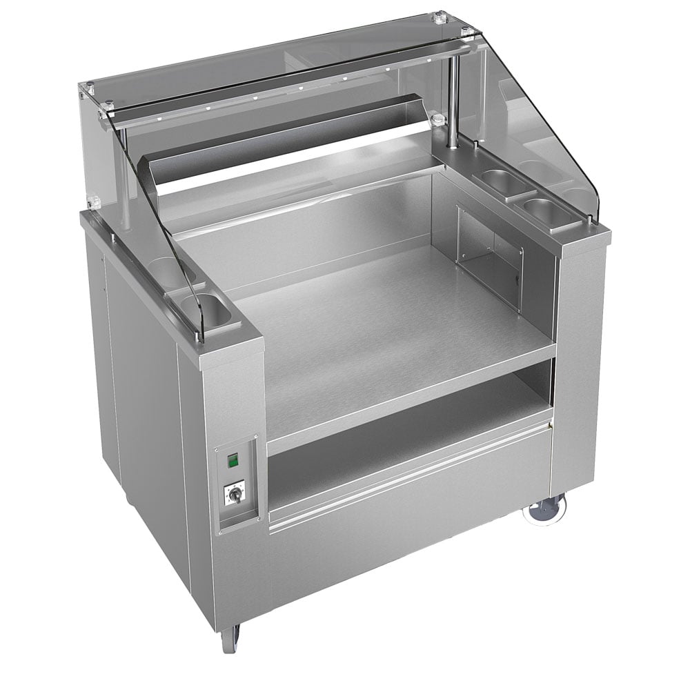 Moving Kitchen 1115 mm with integrated air intake