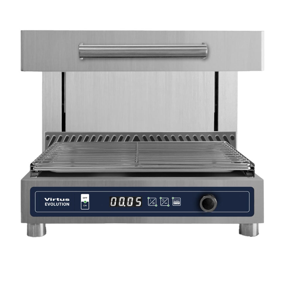 Electric lift salamander GN 1/1 ultra-rapid with Cook&Hold, timer, digital control