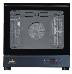 Cuptor profesional snack & food truck Vesta 0S0443E, 4 tăvi 450×340 mm, digital multifuncțional cu grill, Italia