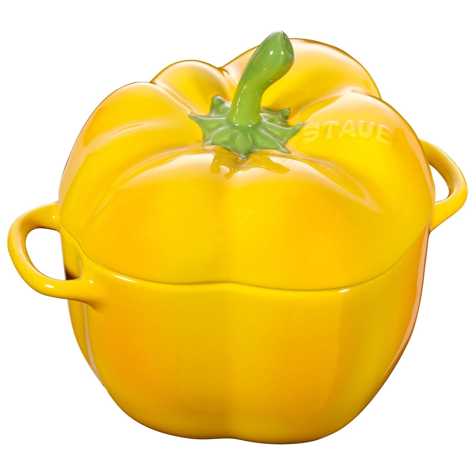 STAUB | CERAMIQUE - Cocotte - formă de piper - 0,45 litri - ceramică - galben