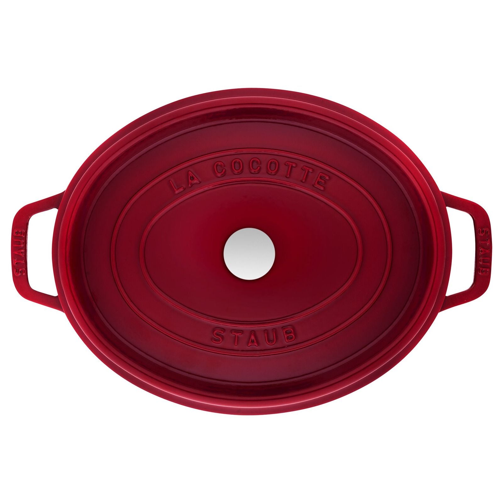 STAUB | LA COCOTTE - Cocotte - ovală - 330mm - Fontă - Roșu Grenadine