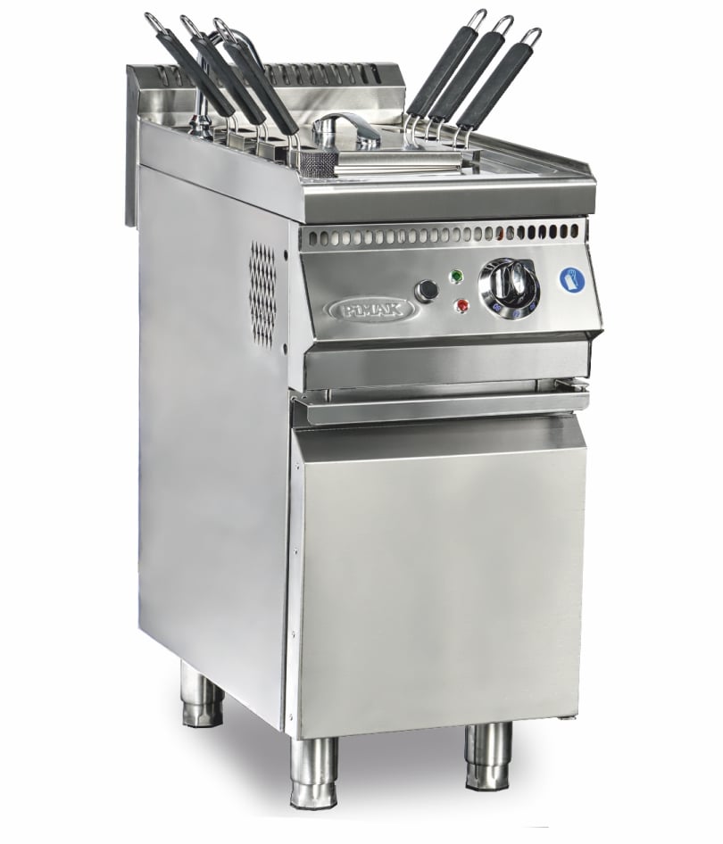 Fierbător profesional de paste (cuocipasta) Pimak 90SD-M184E | 1/2 + 2x1/6, 10,5 kW, 400V, Dim: 40x90x85 cm