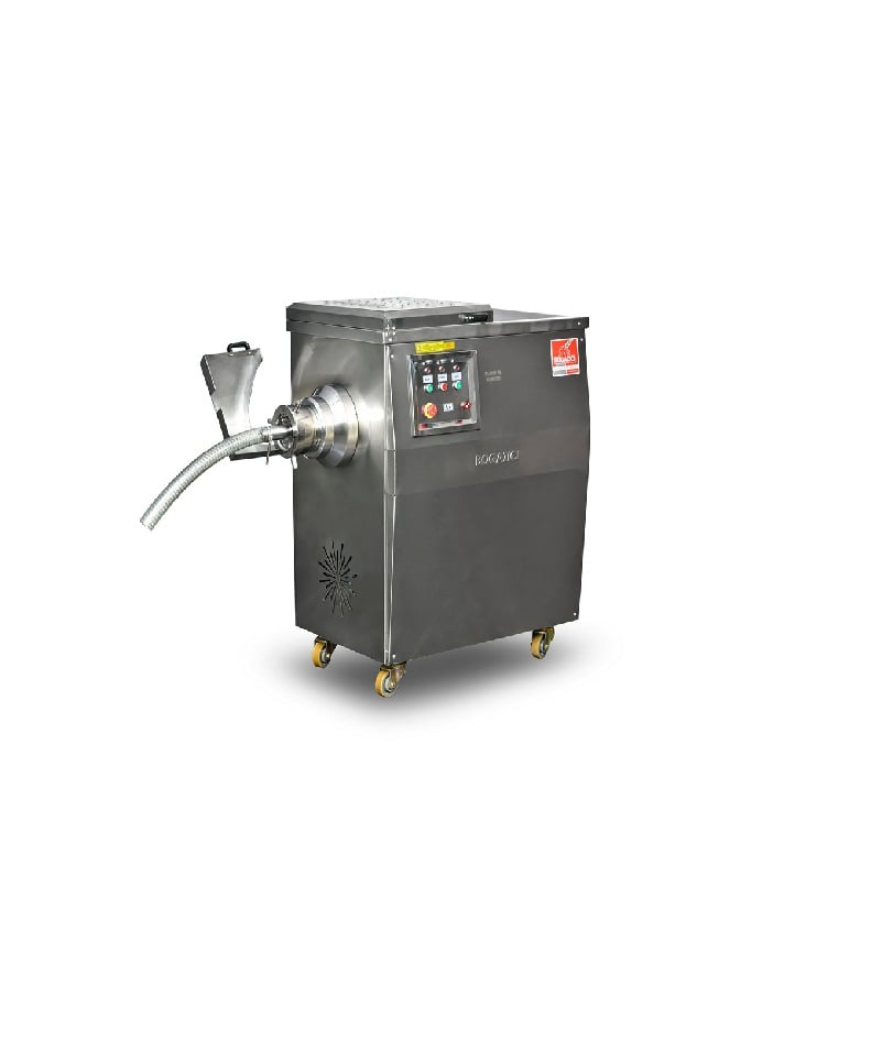 Mașină profesională de tocat carne inox Pimak BPKM.130 | 1500, 14,7 kW, 400V, Dim: 1400x720x1290 cm