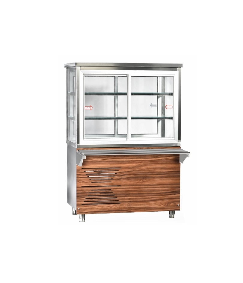 Linie profesională autoservire - modul servire din inox Pimak E-SS37-4 | -, 230V, Dim: 150x70x160 cm