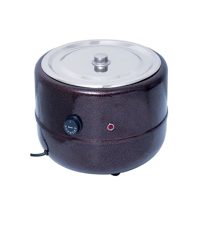Oală electrică profesională menținere caldă supă Pimak M027 | 9 Lt., 1,94 kW, 230V, Dim: 36x42x38 cm