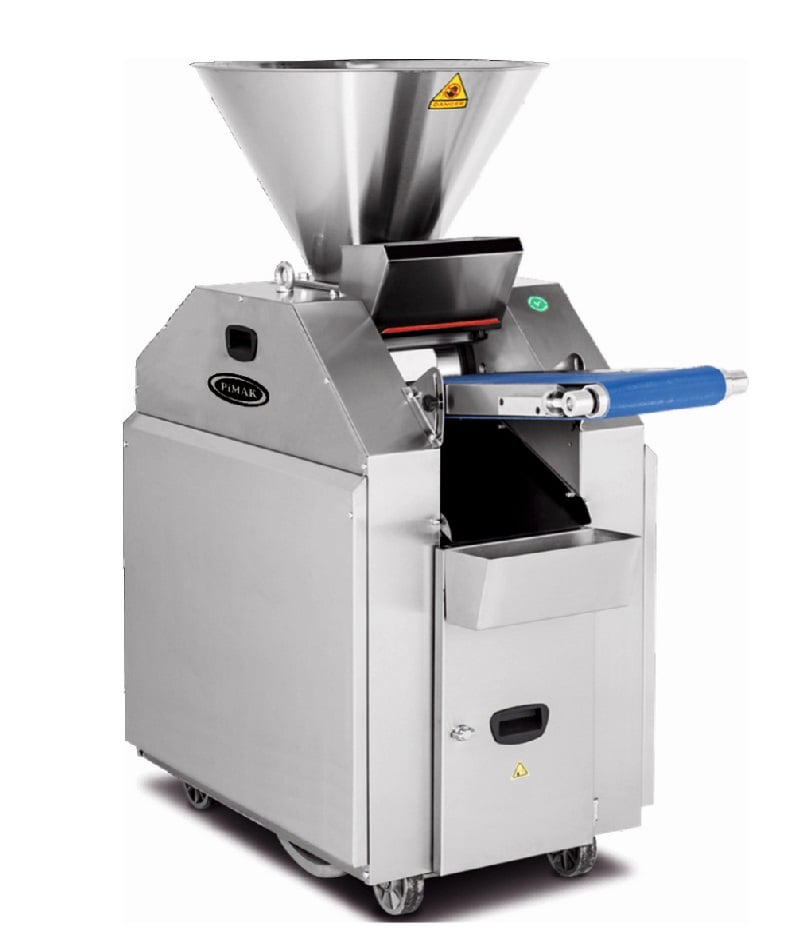 Divizor volumetric / Mașină porționat aluat Pimak VDD90 | 1.500 – 4.000 bucăți / oră, 2.2 kW, 400V, Dim: 680x1400x1500 cm