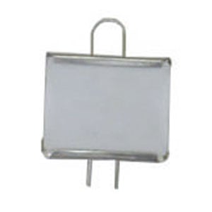 inox alimentar 18/8 price marker with pins complete with polypropylene nameplate cod.110 Lonatini, Italia