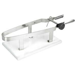 inox alimentar 18/8 ham vice with polyethylene base cod.72A Lonatini, Italia