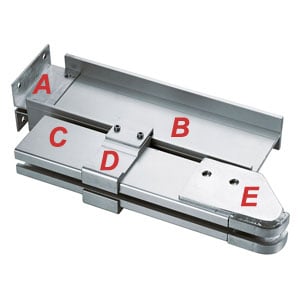 Technical guideway with description inserts cod.92C Lonatini, Italia
