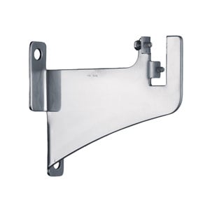 Sheared 18/8 inox alimentar shelf for flat bar cod.94B Lonatini, Italia