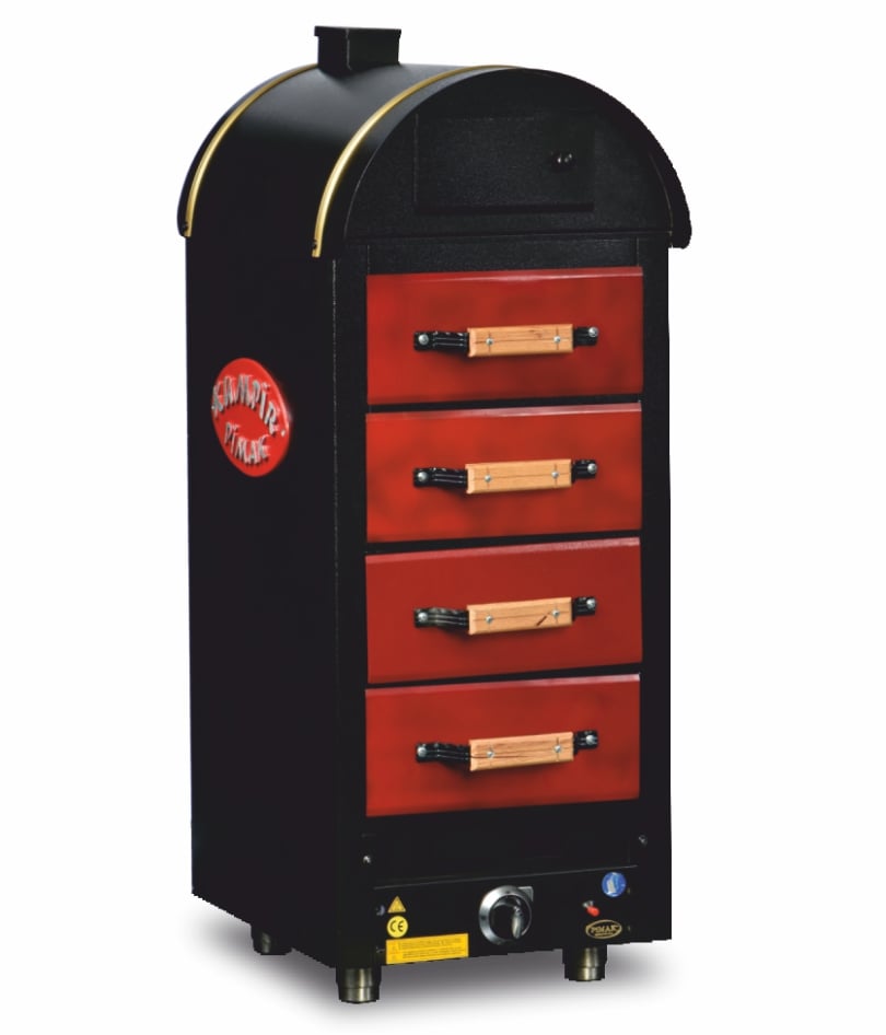Cuptor profesional gastronomic Pimak KF-M079-4G | 4, 3440 kW, Gaz, Dim: 5x54x120 cm