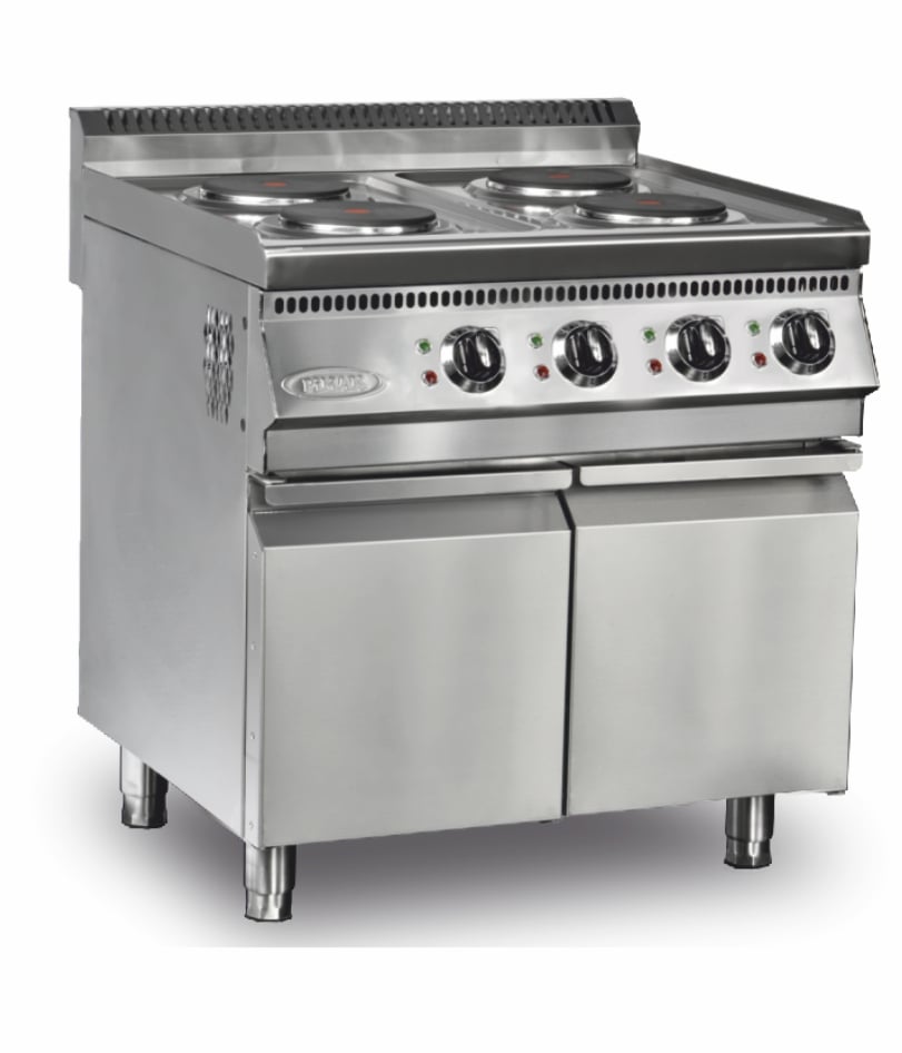 Aragaz profesional electric Pimak 70SDE-M182-1 | Ø18 x 4, 8 kW, 400V, Dim: 80x70x85 cm