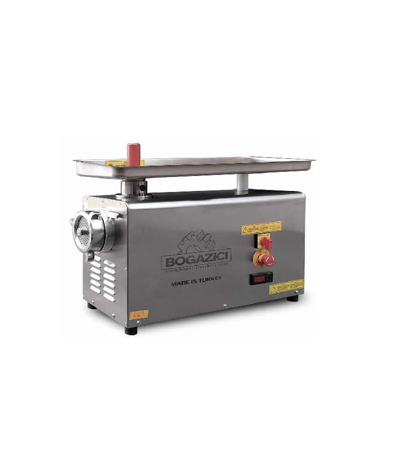 Mașină profesională de tocat carne inox Pimak BPKM.32MS | 300, 2 kW, 400V, Dim: 680x290x510 cm