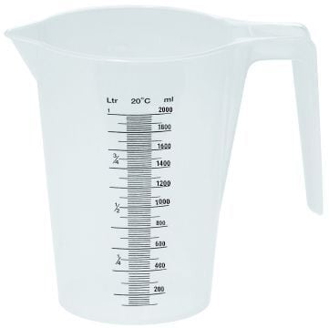 Pahar gradat din polipropilenă, 2000 ml, 148 mm