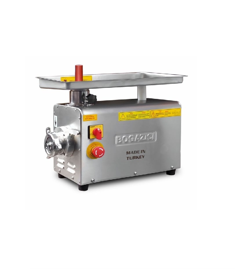 Mașină profesională de tocat carne inox Pimak BPKM.12M | 100, 0,7 kW, 230V, Dim: 500x250x400 cm
