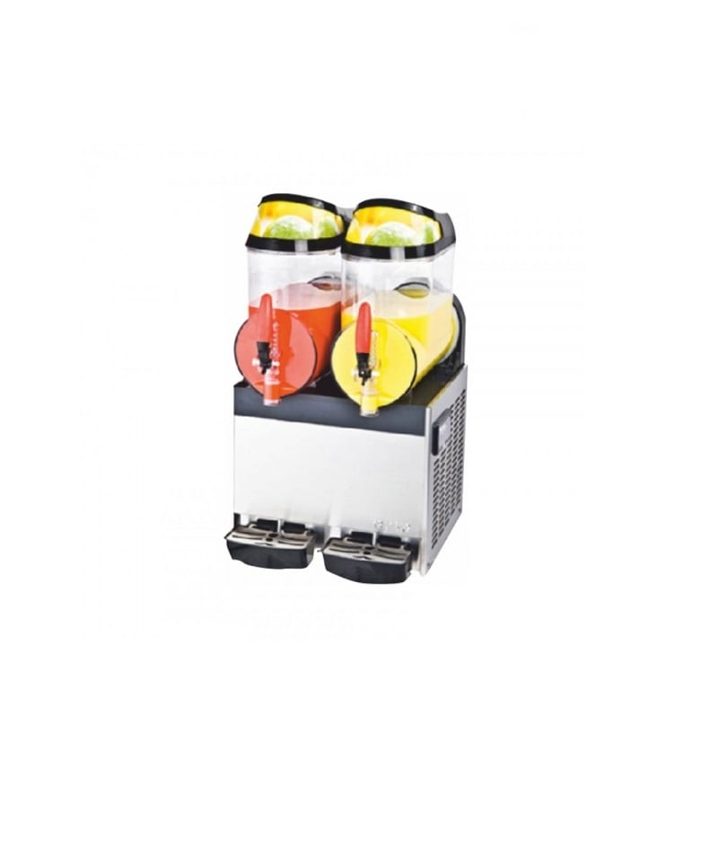 Aparat profesional Granita pentru băuturi înghețate și frappă Pimak M086 | Ikili-Double / 11, 0,4 kW, 230V