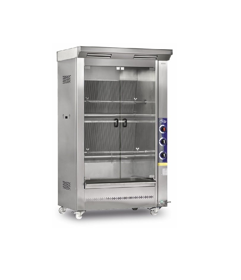 Rotisor profesional pentru miel și purceluș Pimak KC-M007 | 3, 24 kW, 400V, Dim: 115x60x190 cm