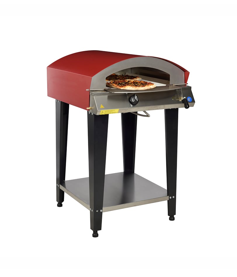 Cuptor profesional gastronomic Pimak TTFG-85 | 4 tăvi, 56 kW, 400V, Dim: 85x79x112 cm