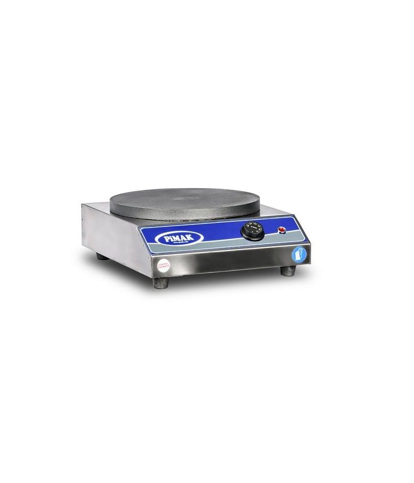 Aparat profesional pentru clătite (crepieră) Pimak M097 | 1 x Ø35cm, 2,2 kW, 400V, Dim: 38x46x15 cm