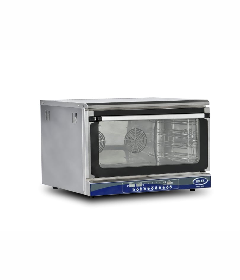 Cuptor profesional gastronomic Pimak PTS04-Digital | 40x60cm - 4 tăvi, 6,4 kW, 400V, Dim: 5x83x57 cm