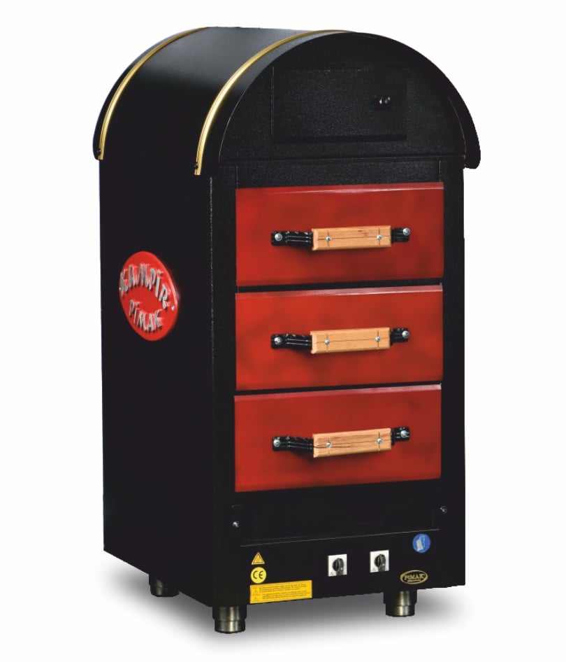 Cuptor profesional gastronomic Pimak KF-M079-3G | 3, 3440 kW, Gaz, Dim: 5x54x110 cm