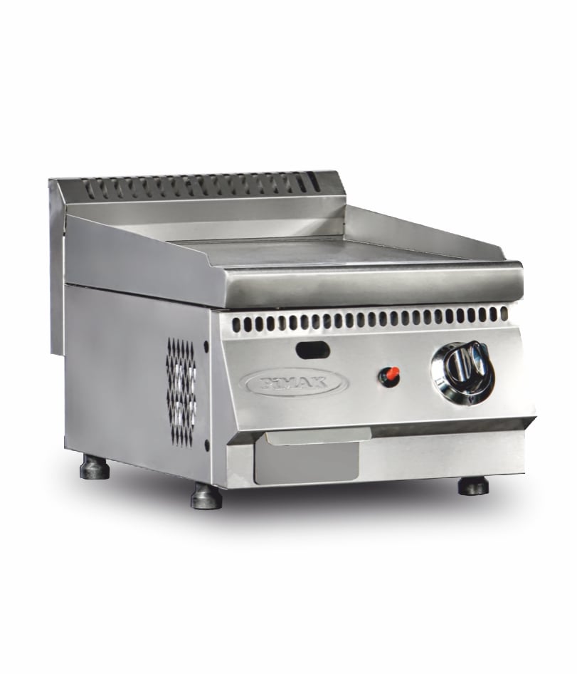 Grătar profesional Fry-Top pe gaz Pimak IZ4M171-60 | 1/1 GN (3 zone), 4,4 kW, Gaz, Dim: 120x70x85 cm