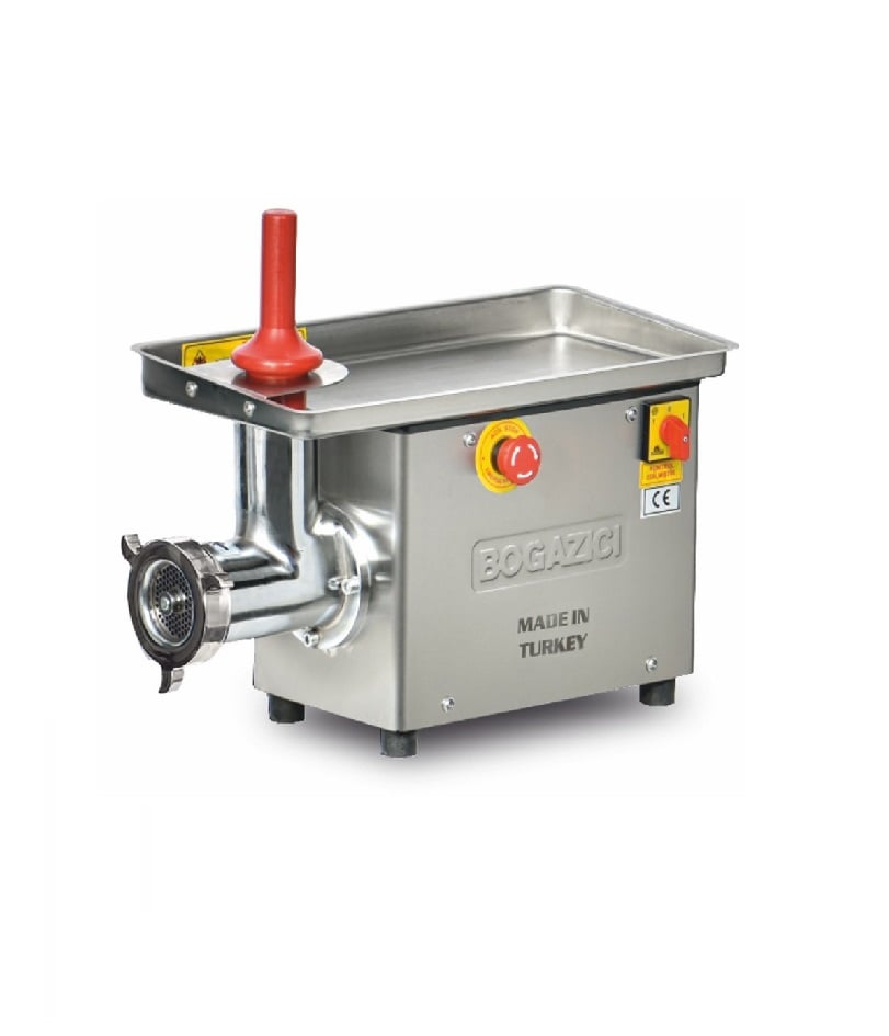 Mașină profesională de tocat carne inox Pimak BKM.12 | 100, 0,7 kW, 230V, Dim: 540x260x310 cm