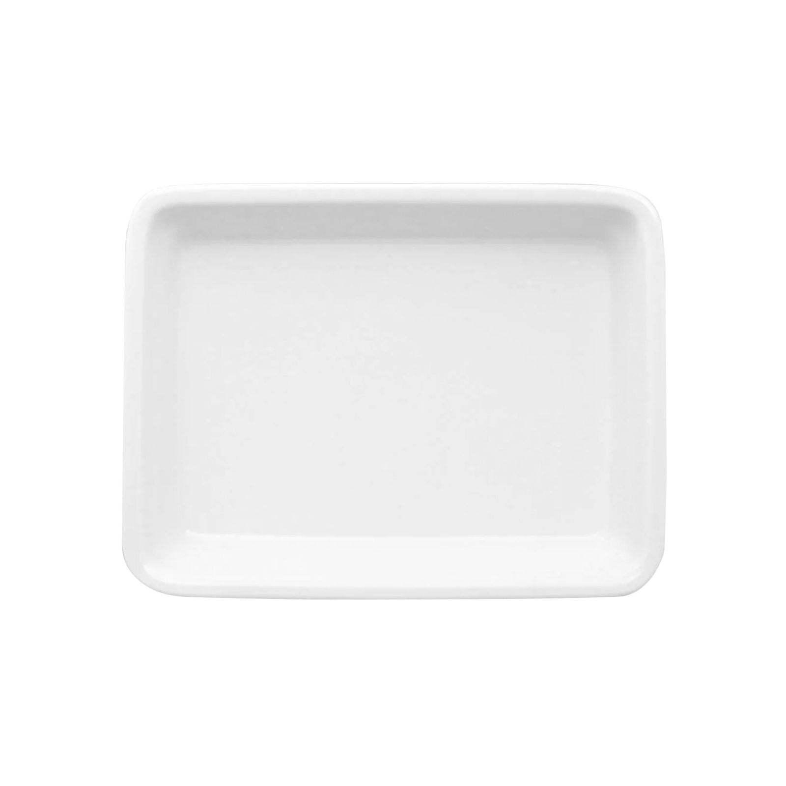 (12 bucăți) THERMO FUTURE BOX | Farfurie pentru meniu - Rectangular - fără separatoare - Alb