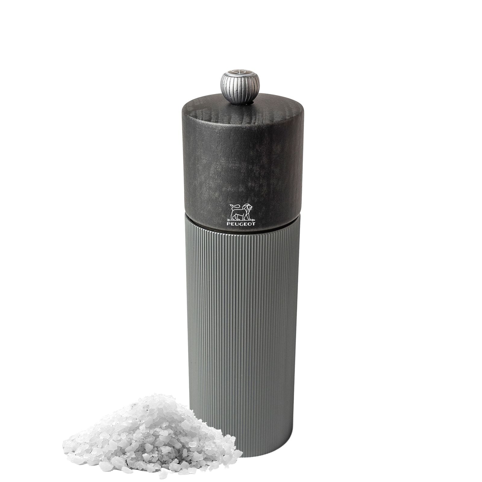 (6 bucăți) PEUGEOT | LINE - Râșniță de sare - Lemn/carbon - Grafit - Înălțime: 180 mm