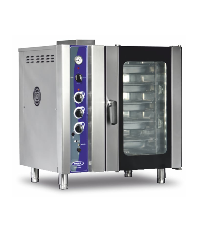 Cuptor profesional gastronomic Pimak DFKE40 | 2/1 - 20 tăvi, 49,2 kW, 400V, Dim: 115
