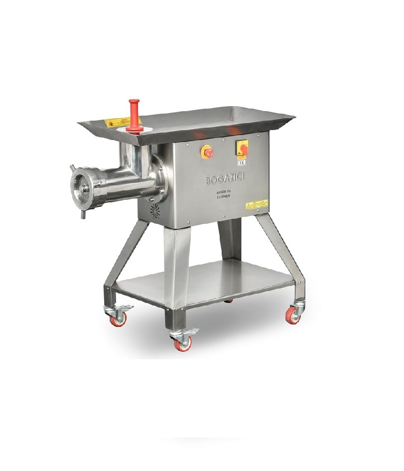 Mașină profesională de tocat carne inox Pimak BPKM.42 | 800, 7,4 kW, 400V, Dim: 960x470x480 cm