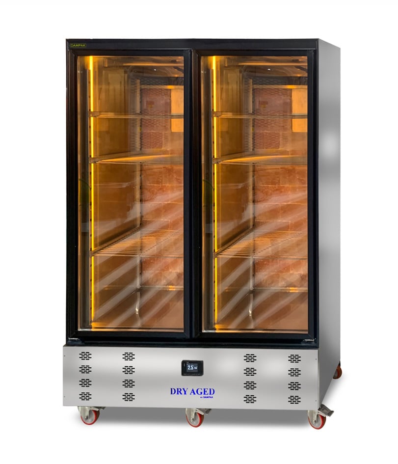 Dulap profesional maturare carne Dry Aged inox Pimak 22DBS2C-DRY | 400V