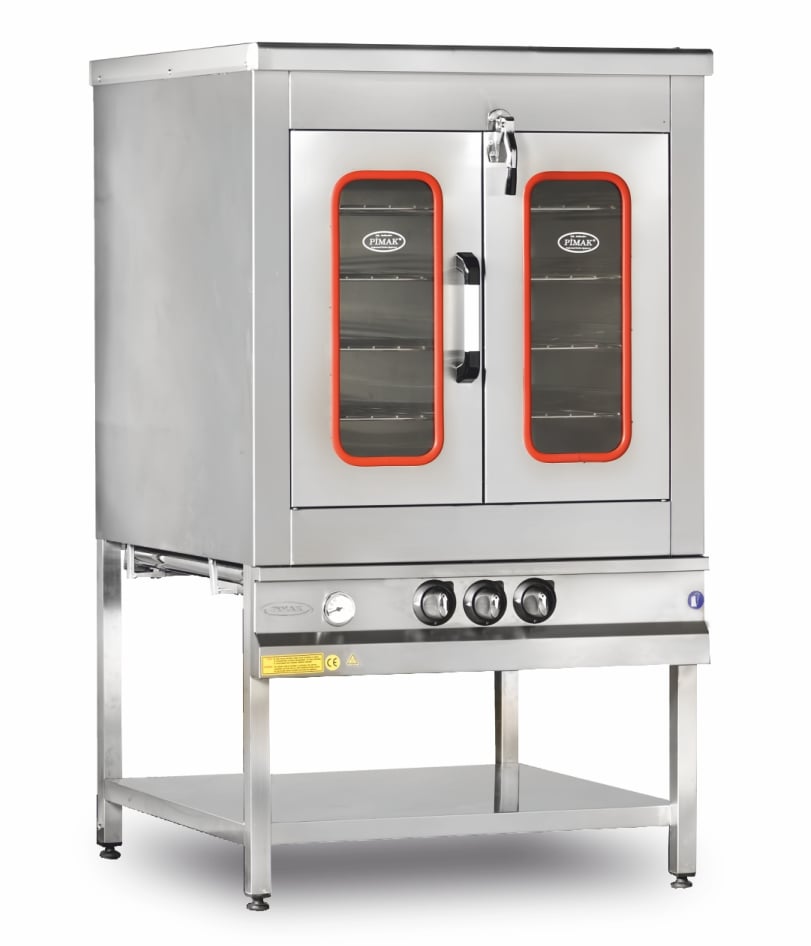 Cuptor profesional gastronomic Pimak M016E | 5 tăvi, 10 kW, 400V, Dim: 90x100x160 cm