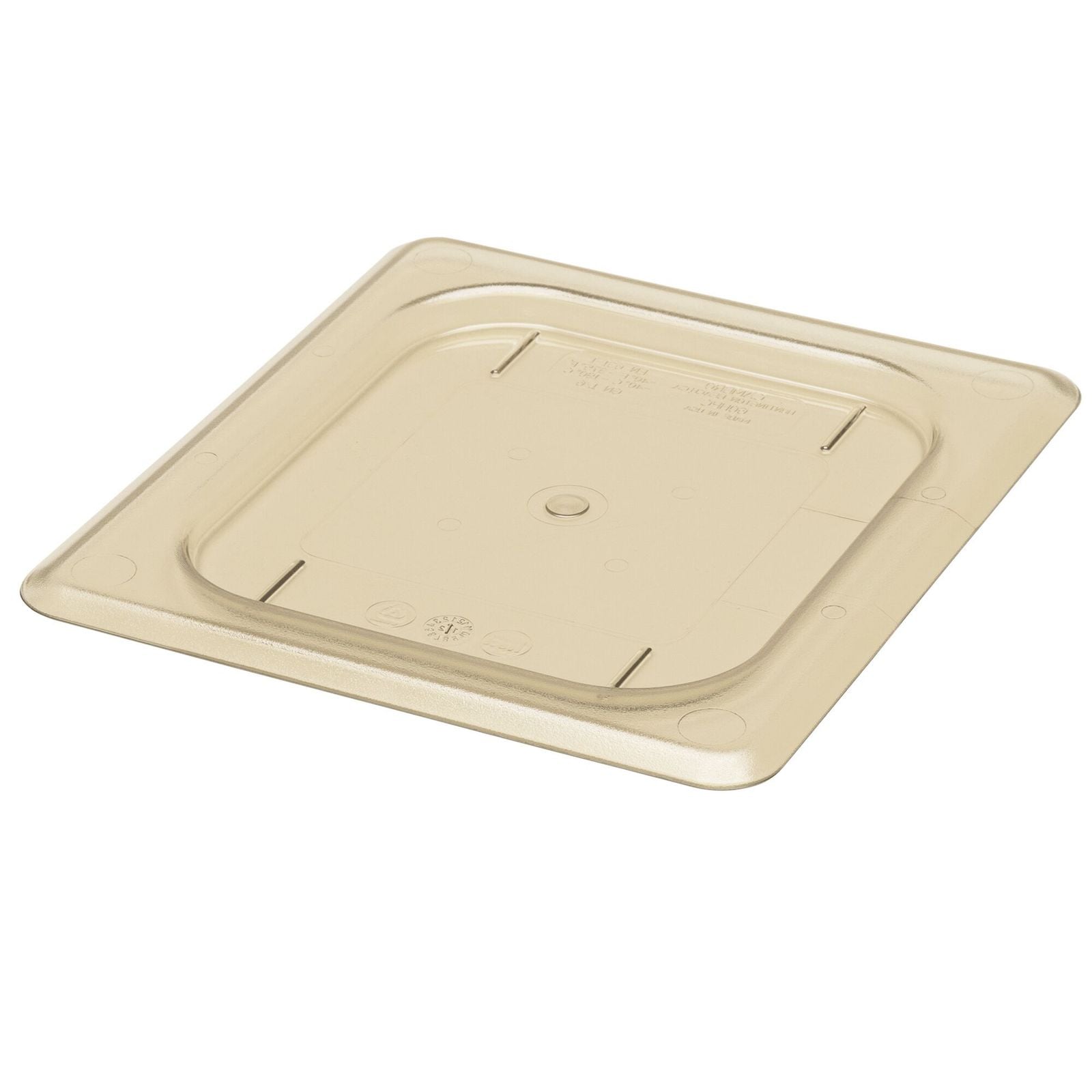 (6 bucăți) CAMBRO | H-PAN™ Capace plate GN rezistente la căldură 1/6 - chihlimbar