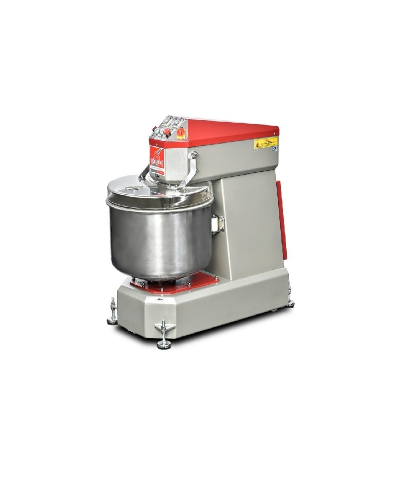 Malaxor profesional spiral pentru aluat Pimak BSH.20 | 10 / 20, 0,7 kW, 400V, Dim: 740x430x630 cm