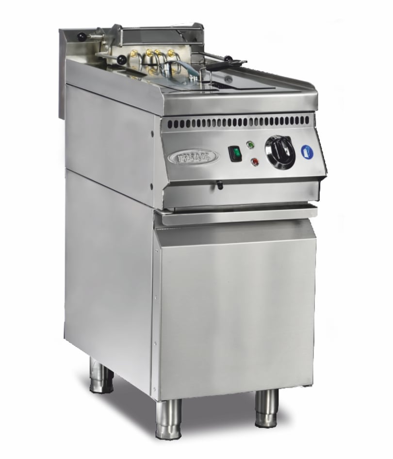 Friteuză profesională inox Pimak FR70SD-M073 | 12, 6020 kW, Gaz, Dim: 40x70x85 cm