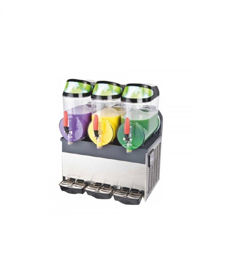 Aparat profesional Granita pentru băuturi înghețate și frappă Pimak M087-E | Uclu-Triple / 30, 0,4 kW, 230V