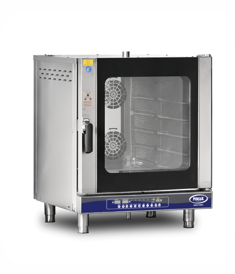 Cuptor profesional gastronomic Pimak PTS06-Digital | 40x60cm - 6 tăvi, 10,4 kW, 400V, Dim: 5x87x103 cm