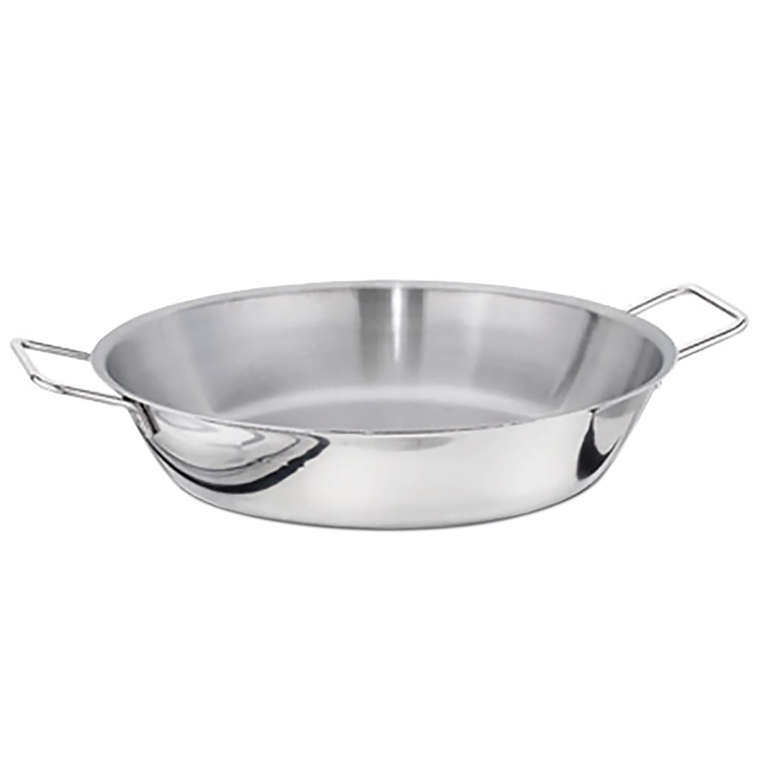 Tigaie - inox 18/10 - 6 litri - 372 x 342 mm - Înălțime: 65 mm - compatibil cu toate sursele, inclusiv inducție