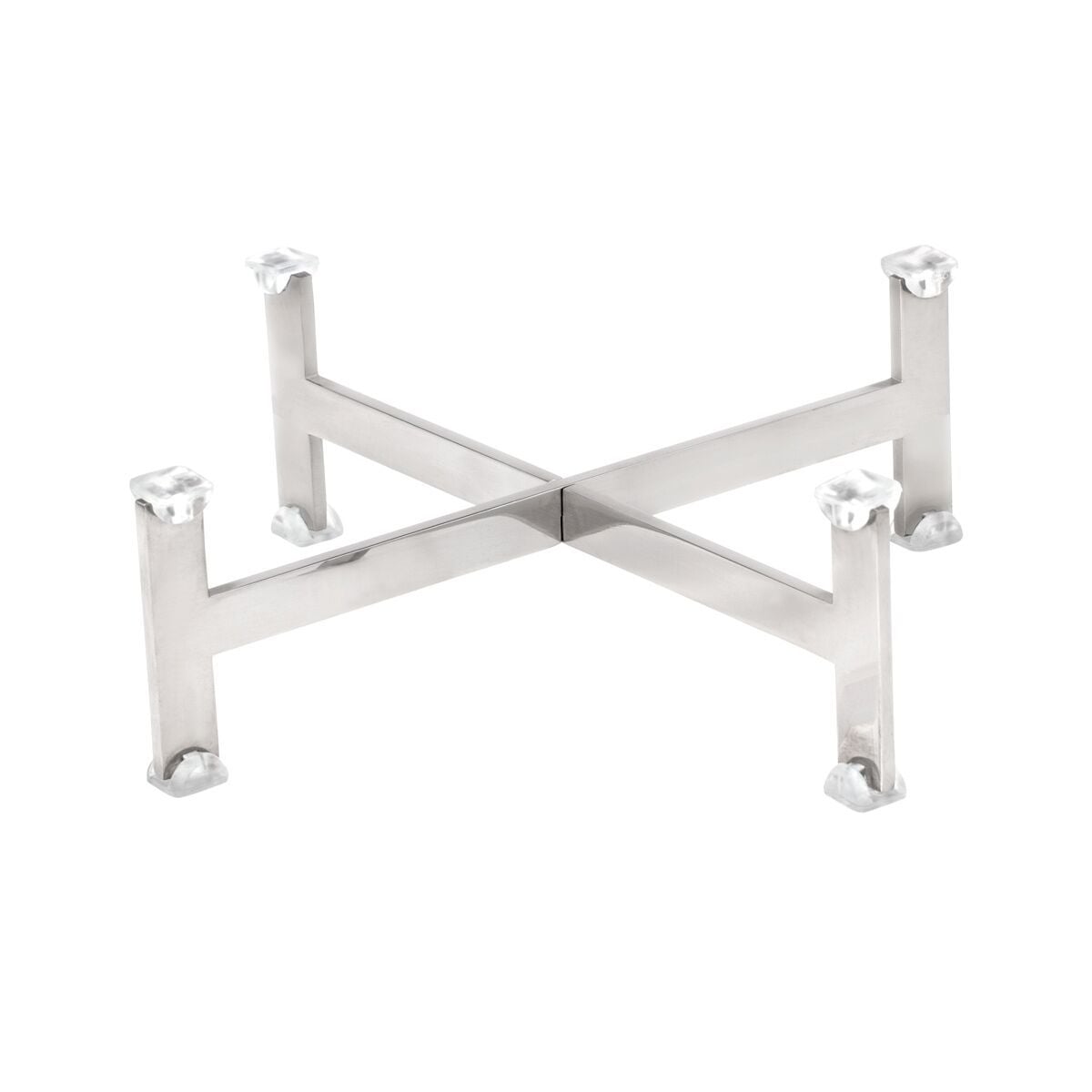 Suport pentru bufet – Înălțime: 120 mm – Cromat – potrivit pentru farfurii și platouri de la 210 mm