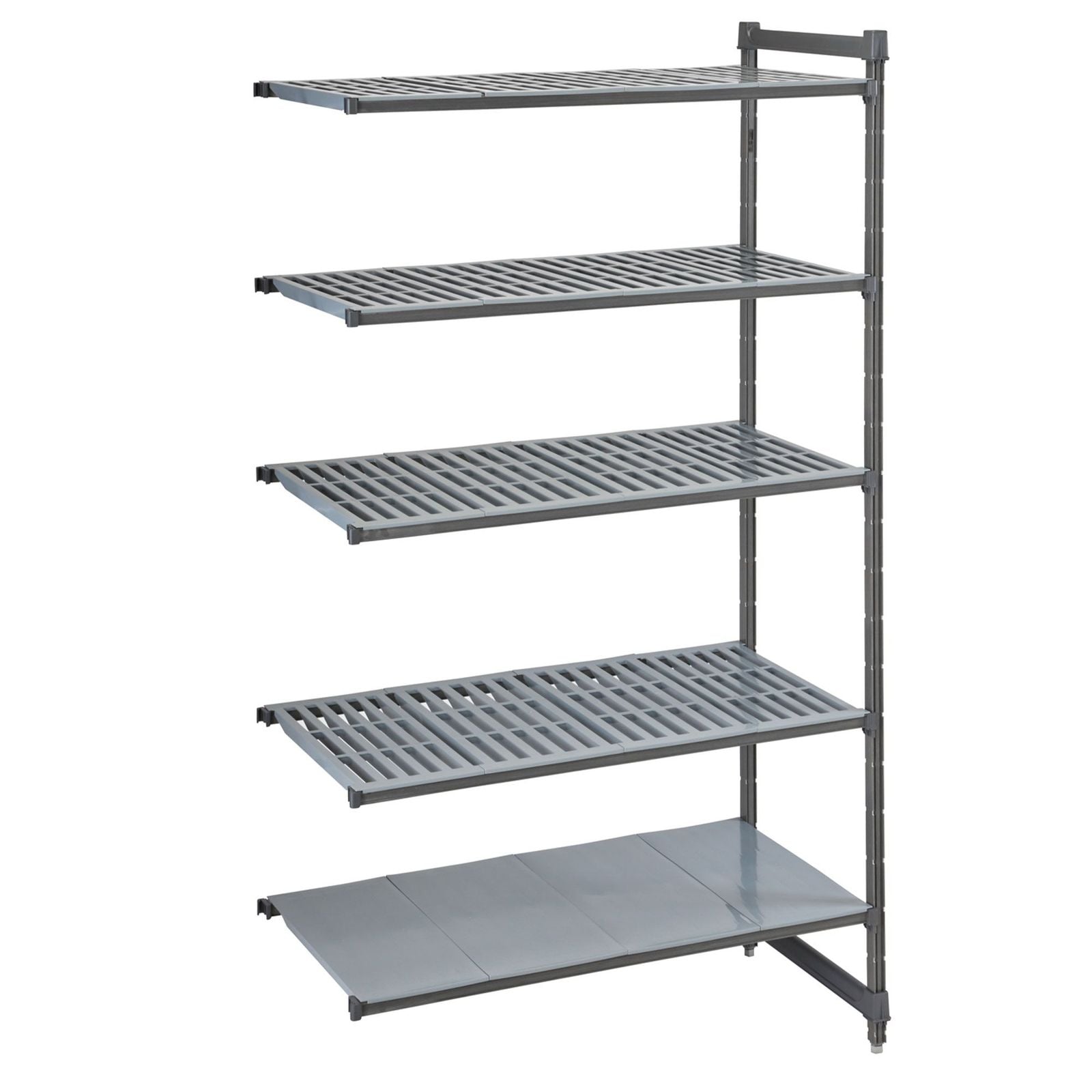 CAMBRO | Camshelving® - Basics Plus - Raft suplimentar - 1023mm - cu 4 fante și 1 raft închis
