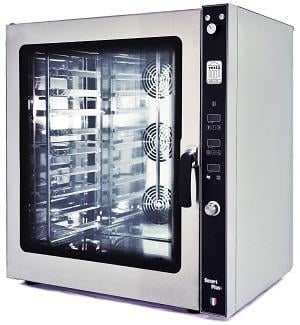 Cuptor profesional combi convecție și abur Vesta Smart 0L1011E, 10 tăvi GN 1/1, digital, Italia
