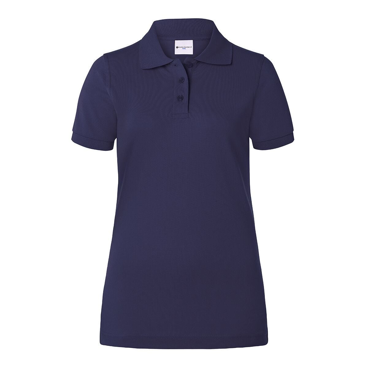 Karlowsky Basic  - Tricou polo pentru femei - Albastru marin - Mărime: 2XL